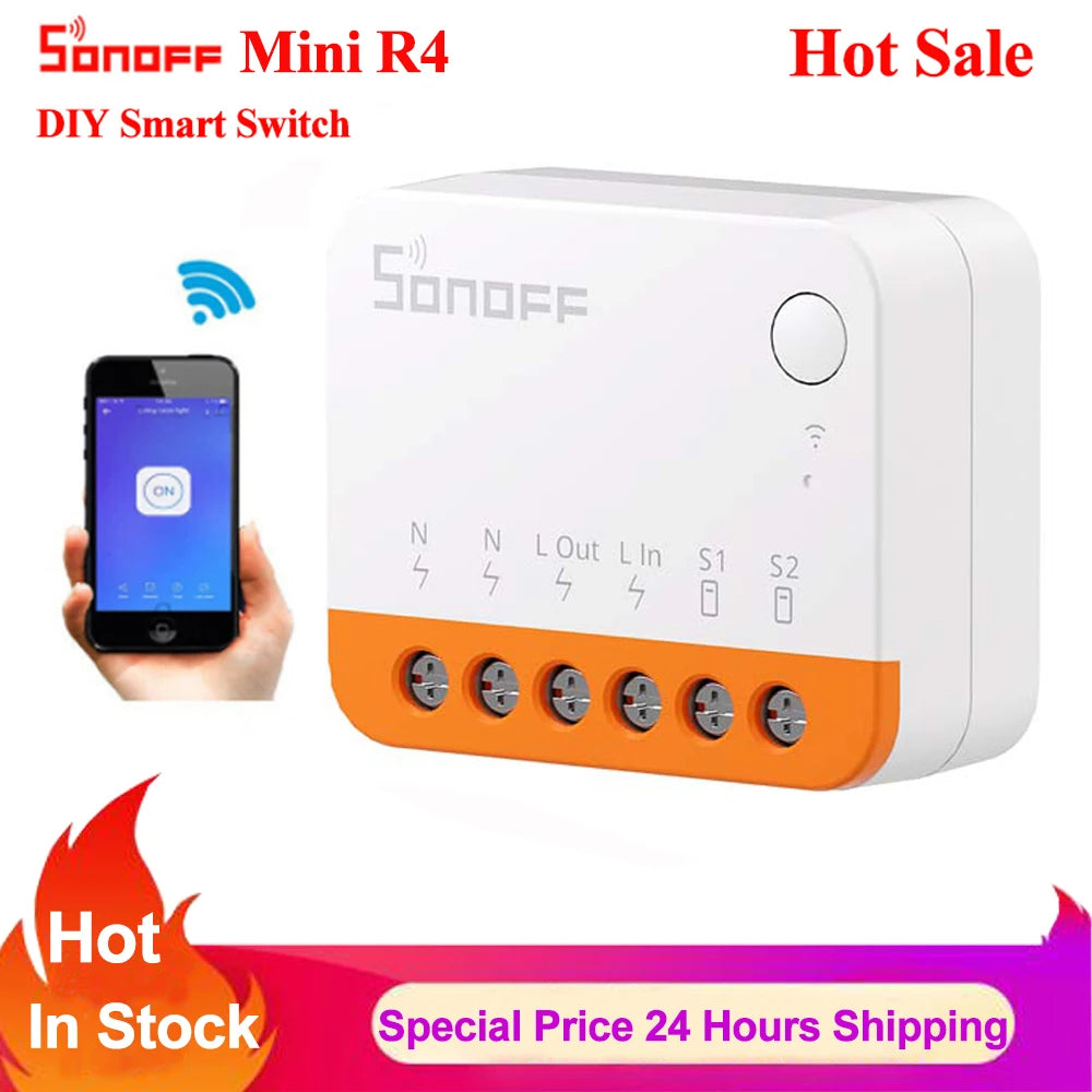 Sonoff Mini R4 Wifi Interruptor