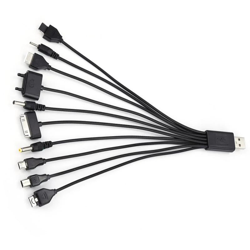 10 em 1 Usb Para Multi Plug