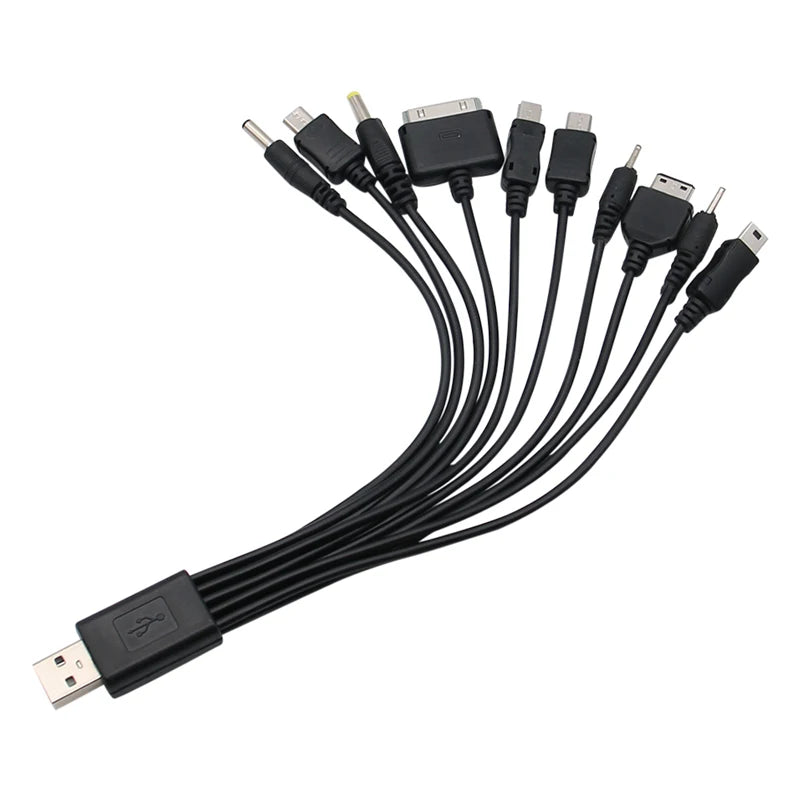 10 em 1 Usb Para Multi Plug