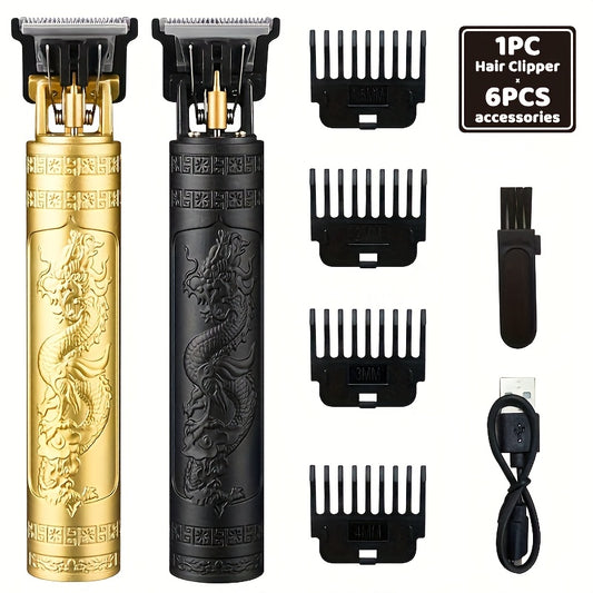 kit de corte de cabelo elétrico recarregável USB sem fio